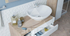 мебель для ванной комнаты Оригами